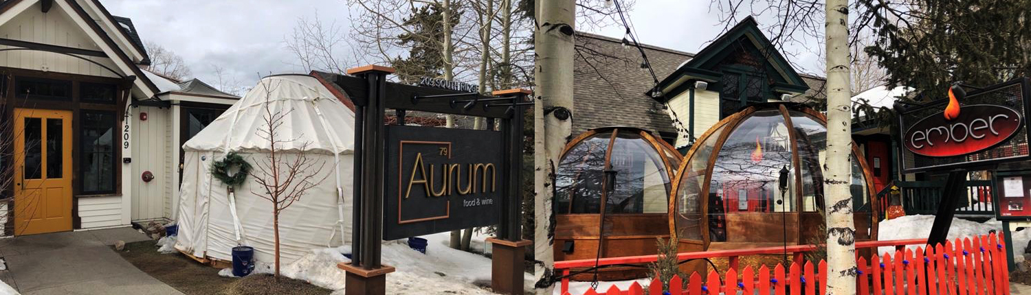 Aurum & Ember Dining Bubbles